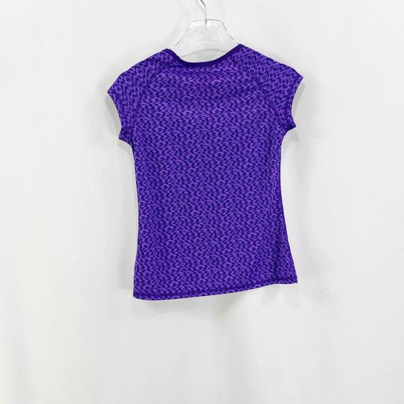 C9 CHAMPION Purple Abstract Short Sleeve Active Top - Picture 3 of 9